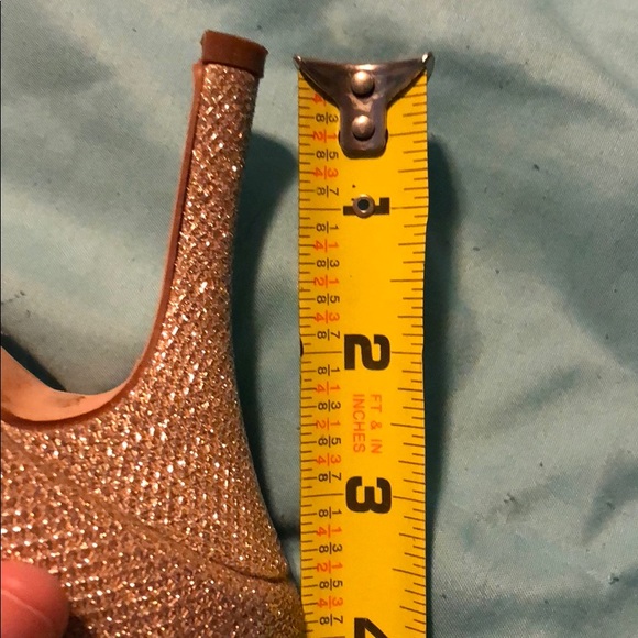 David’s bridal shimmer heels - Picture 6 of 6